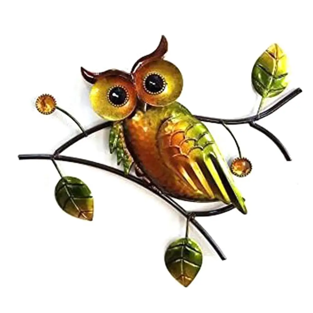 

Hanging Pendent Owl Statue Wall Ornament Window Hanger Door Ornaments Type 1