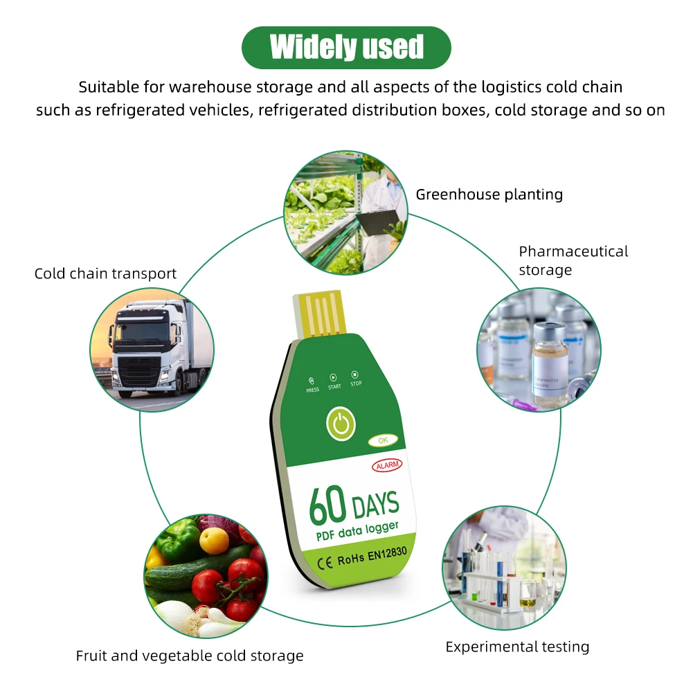 Цифровой портативный миниатюрный высокоточный регистратор данных датчик