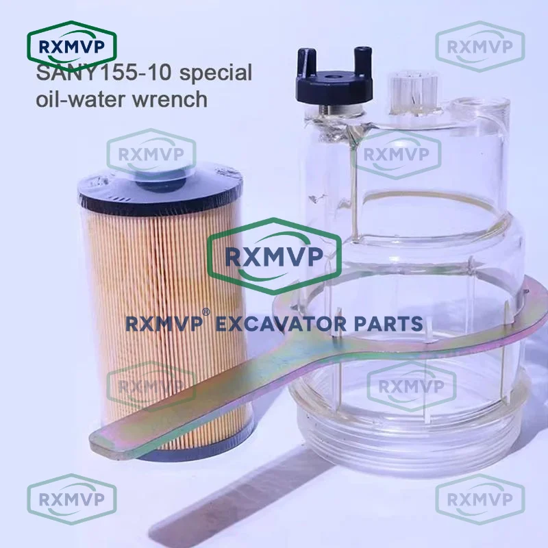 Запчасти для экскаватора SUNORO гайковерт разделения масла и воды дизельного