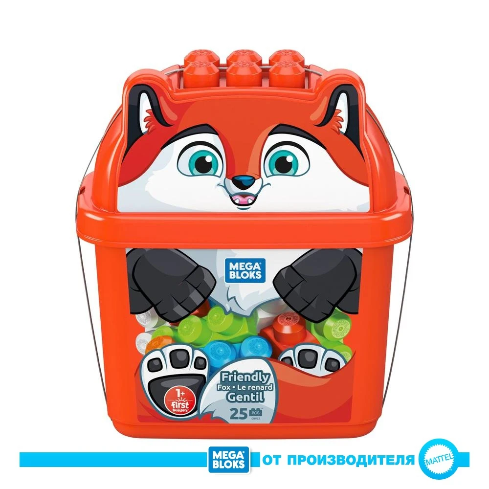 Конструктор Mega Bloks Животные Лисенок GRV22 | Игрушки и хобби
