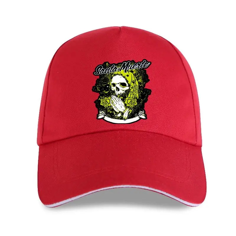 

new cap hat SANTA MUERTE HOLY DEATH UNISEX Baseball Cap Cool Casual 100% Cotton Tops streetwear pride men