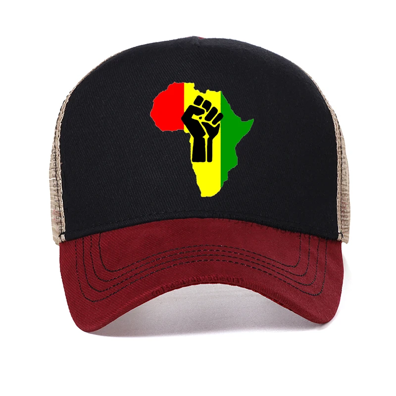 

Jamaica Reggae Gorro Rasta Style Cappello hip-hop бейсболка Мужская модная летняя крутая сетчатая дышащая ткань