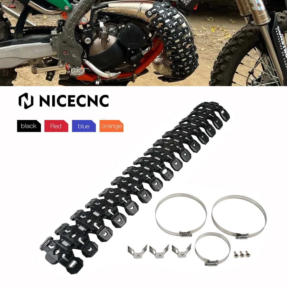 Защита выхлопной трубы для SHERCO SE 300 2014-2023 YAMAHA YZ125 YZ250 2005-2023 BETA RR 2013-2023 EXC TPI GASGAS EC