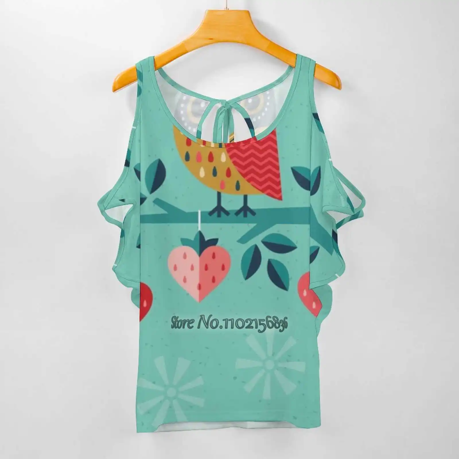 

Футболка женская с принтом «Сова всегда люблю тебя», модный топ с коротким рукавом в стиле Харадзюку, с принтом совы, совы, любви