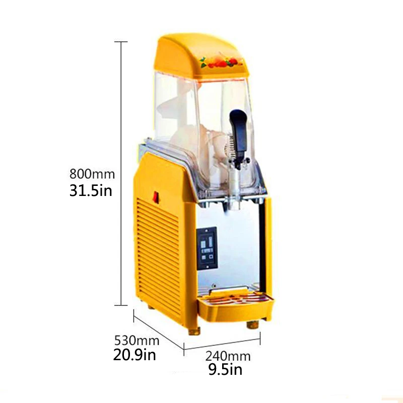 

By DHL Free Shipping Sludge Machines Ice Cream Machines Snow Melters Commercial Smoothie Granita Machines
