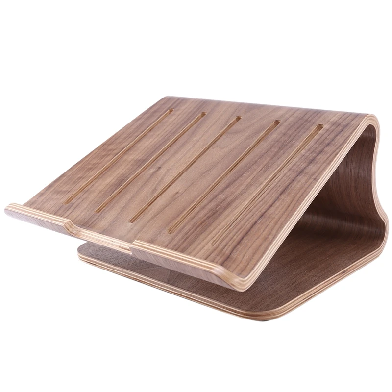 

Cooling Wooden Laptop Computer Notebook Wood Stand Holder Support Radiator For Apple Hp Notebook Computer