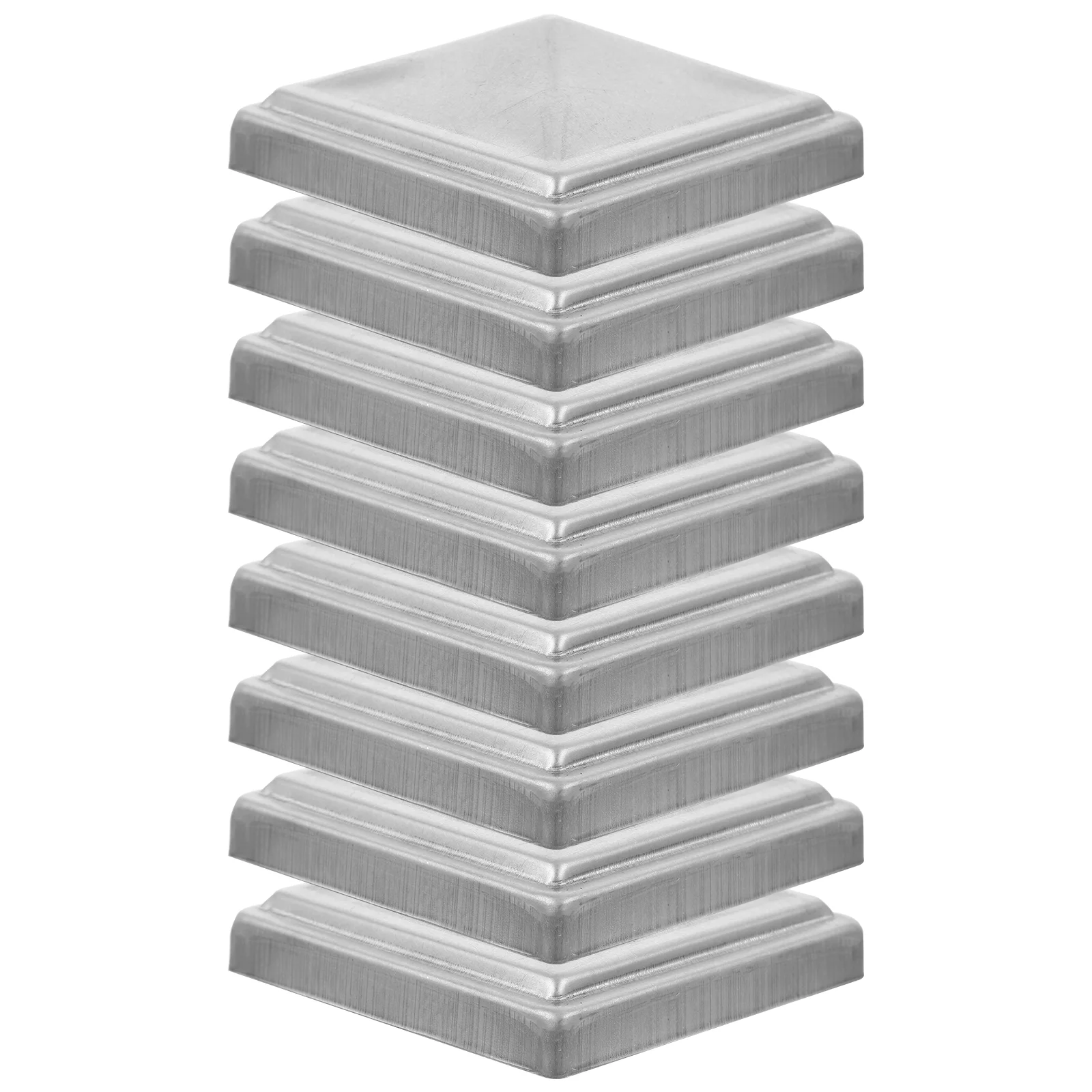 

Crest Fence Post Cap Replacement Covers Metal Trim Protector Iron Corridors