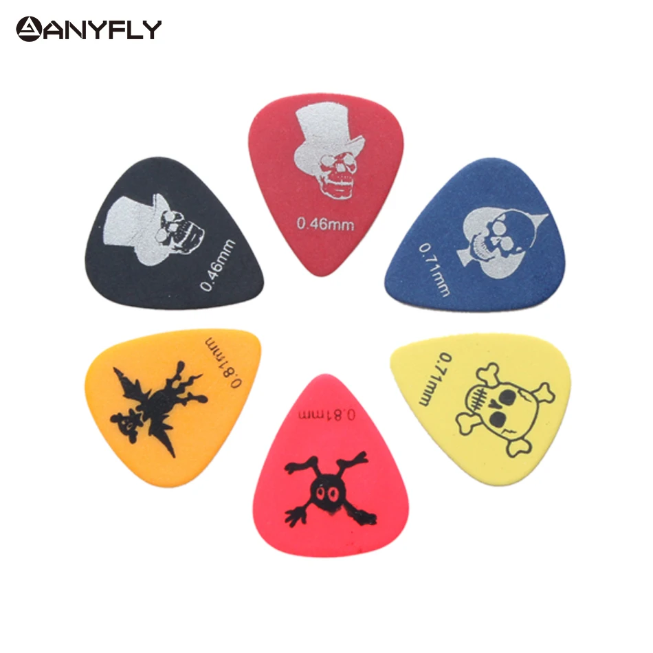 

12 шт. Алиса в ассортименте Толщина с рисунком монстра и надписью «матовый целлулоид медиаторы Plectrums раскладушка