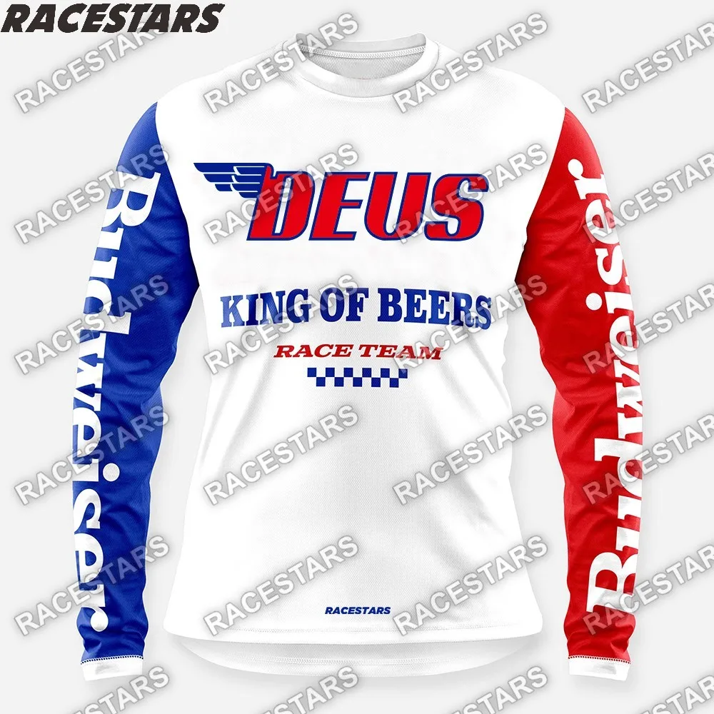 

DEUS 2023 Motocross MTB Jersey Bike Wear Long Sleeve DH Jersey Riding Spexcel Cycling Clothing Quick dry Maillot Ciclismo Hombre