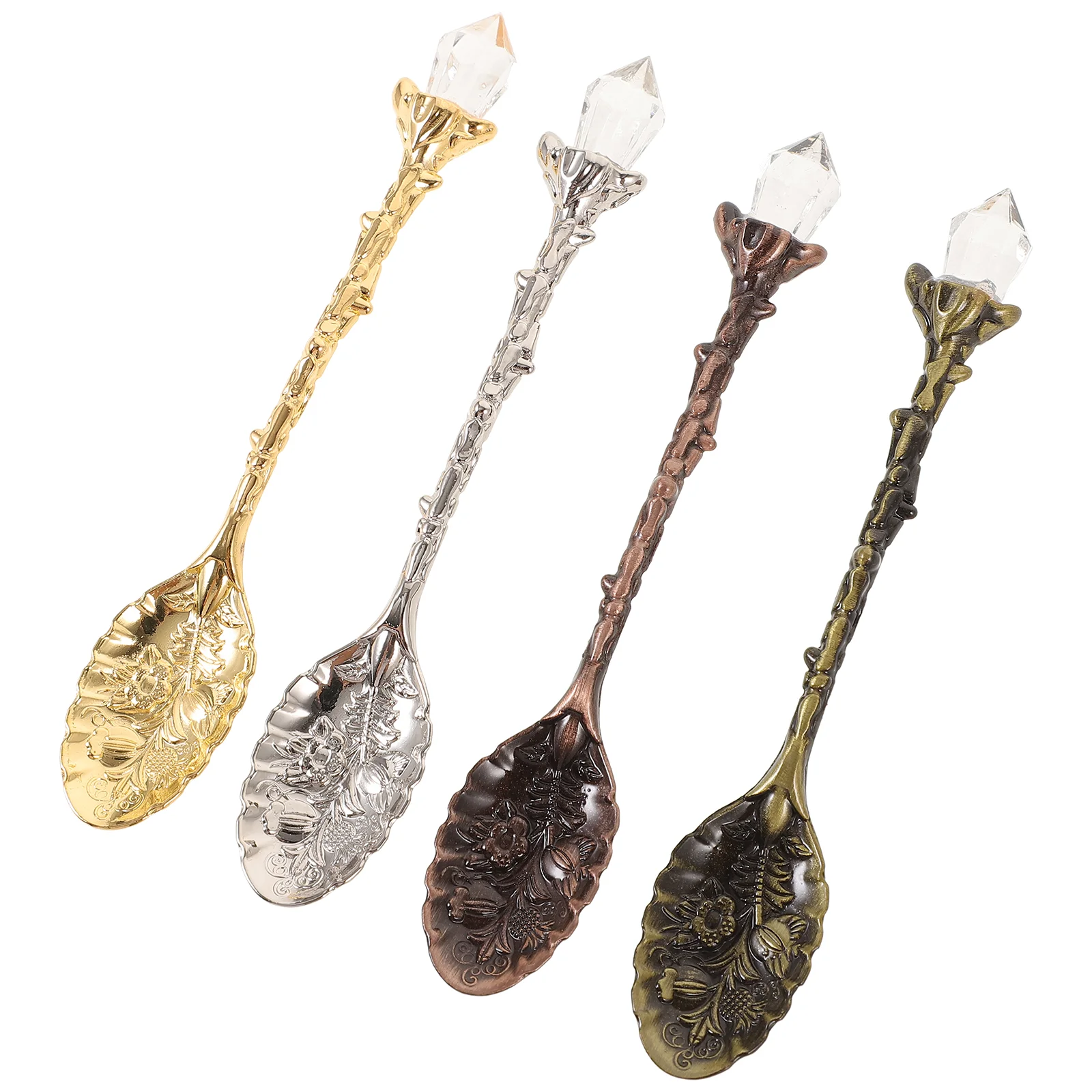 

8 Pcs Coffee Scoop Tasting Mini Spoons Yogurt Serving Teaspoon Stirring Appetizer