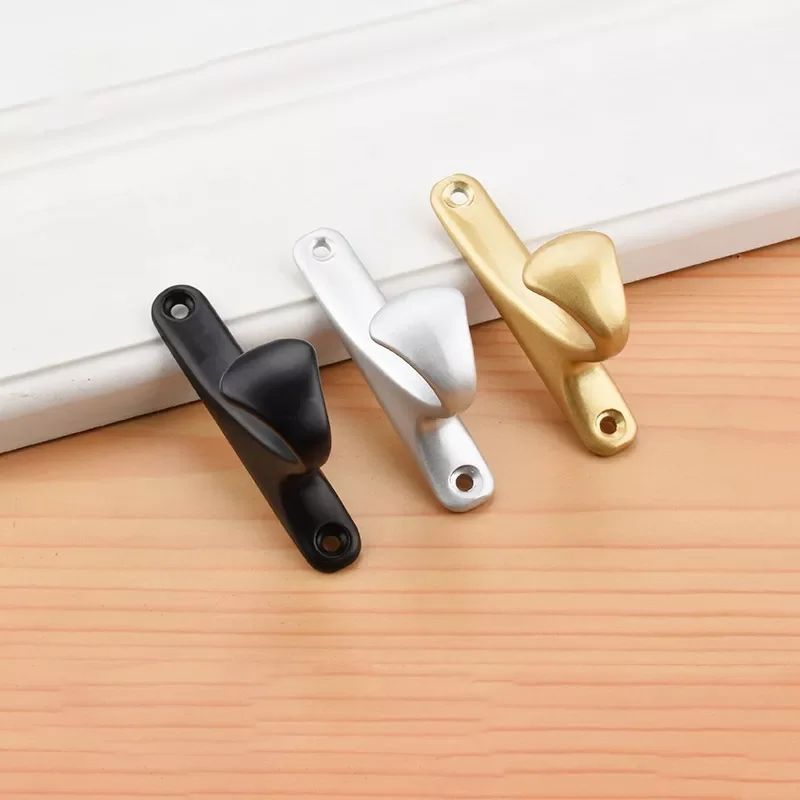 

Wall Clothes Hook Zinc Black Gold Sliver Color Hanger Holder Keychain Coat Bag Hat Door Rack For Home Bathroom Hardware