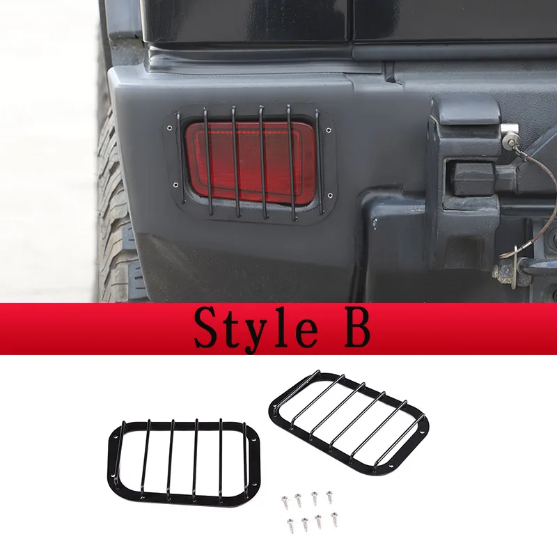 

Для Hummer H2 2003-2007 Стайлинг автомобиля Нержавеющая сталь Черный автомобильный задний бампер Противотуманная фара Крышка накладки автомобильные аксессуары