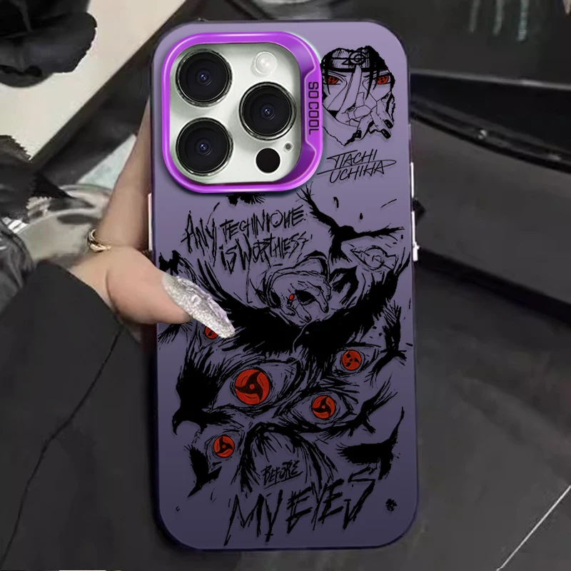 Фото Новый чехол для телефона с изображением аниме N-Naruto Uchiha Itachi для Xiaomi Redmi Note 8 9 9S 10 11 12 13 14 15 Pro Plus 4G 5G, матовый чехол с защитой от падения №1