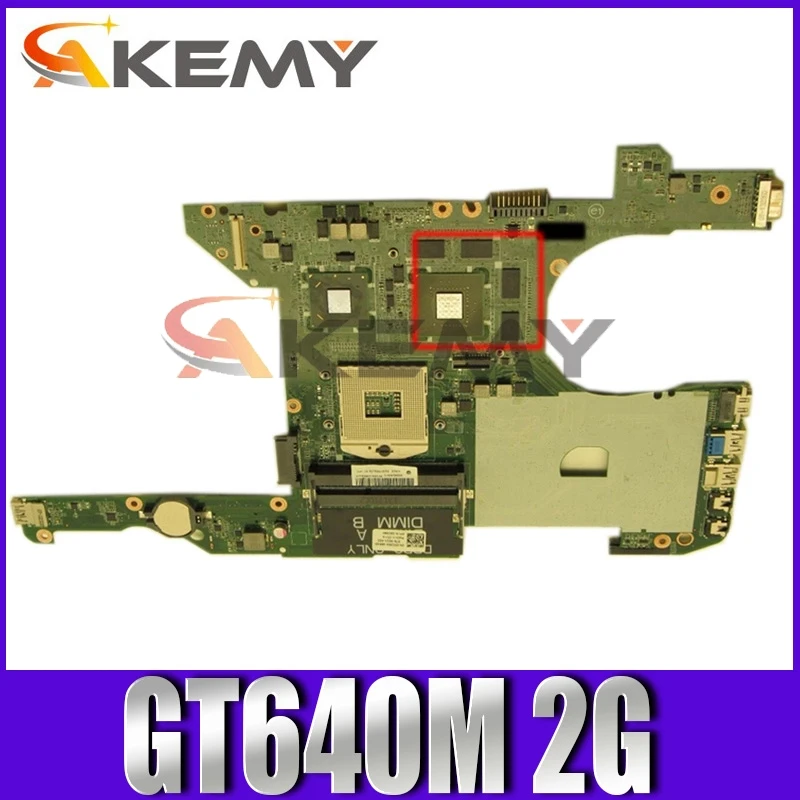 

Original Laptop motherboard For DELL Inspiron 7420 I7420 GT640M 2G HM77 SLJ8C Mainboard CN-03C38H 03C38H DA0R08MB6E4 N13P-GE-A2