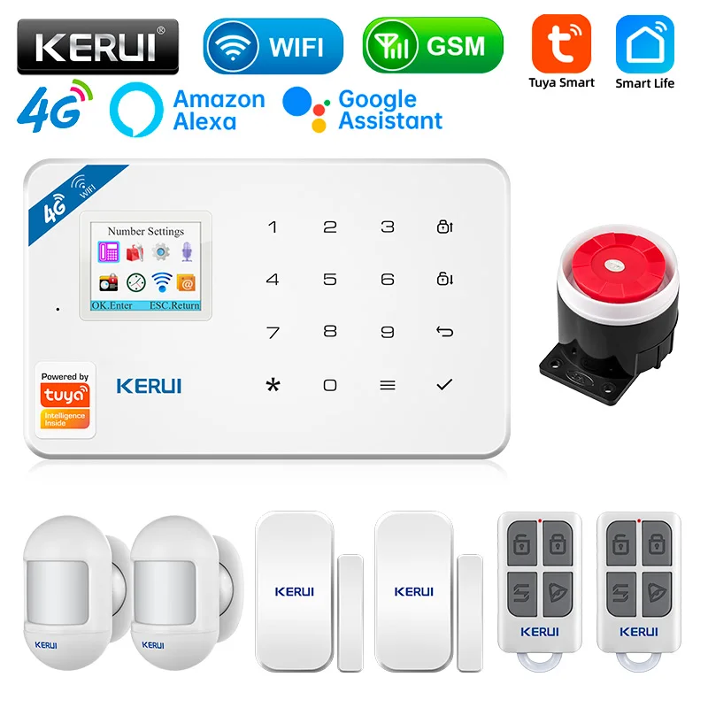

KERUI W184 GSM 4G WIFI Сигнализация