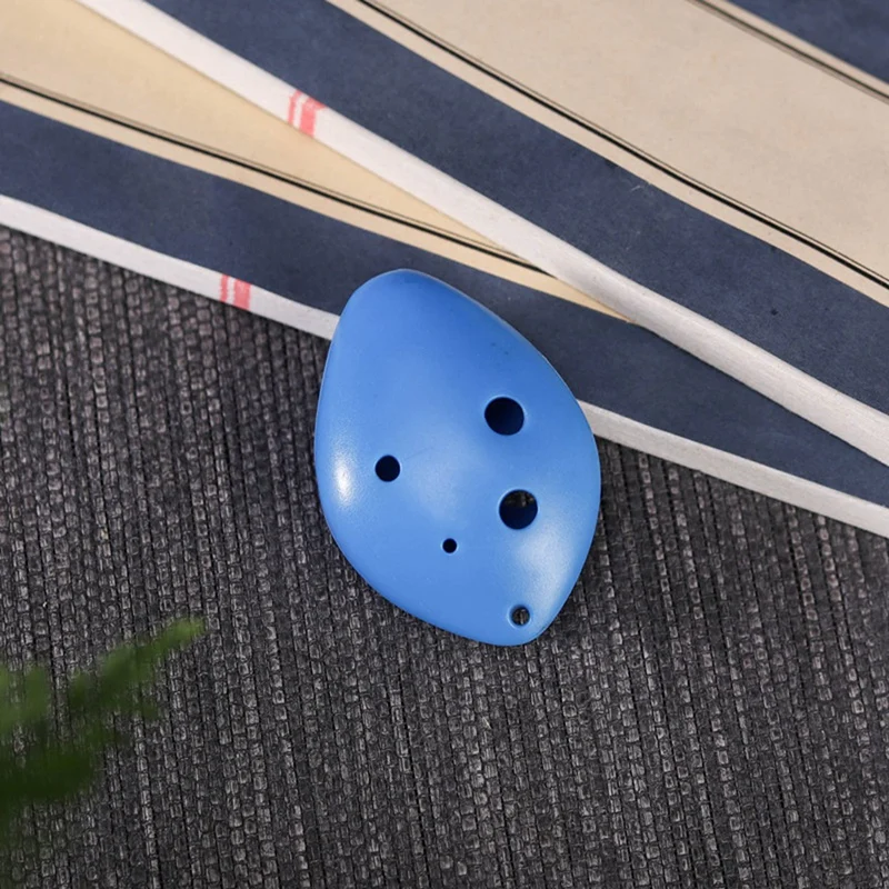 Музыкальный инструмент окарина 6-луночная флейта с длинным ртом и книгой песен