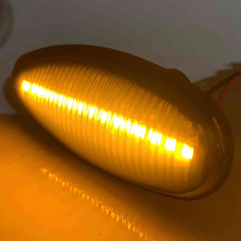 Автомобильные светодиодные передние боковые габаритные огни указатель поворота