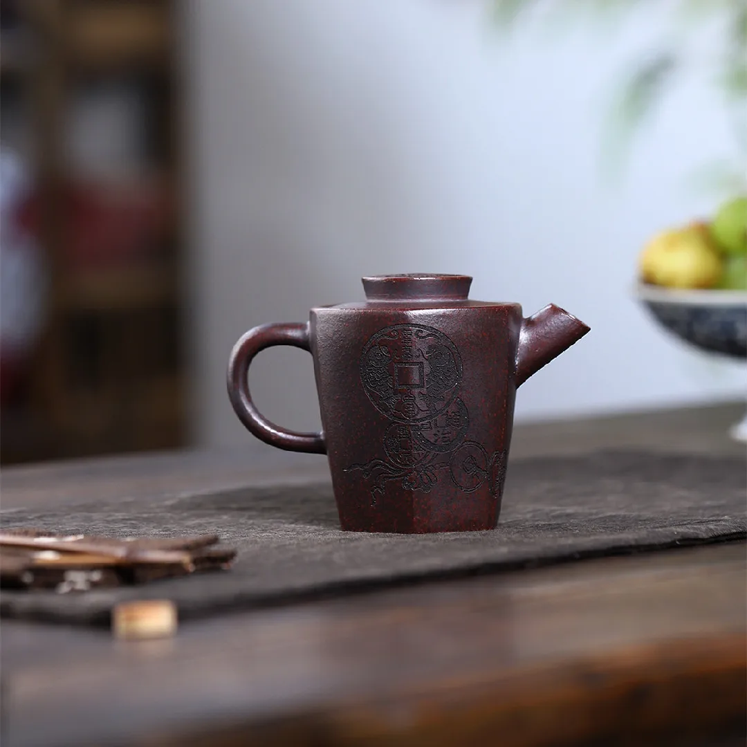 Высокое качество Исин фиолетовый глиняный горшок руда древняя красная грязь