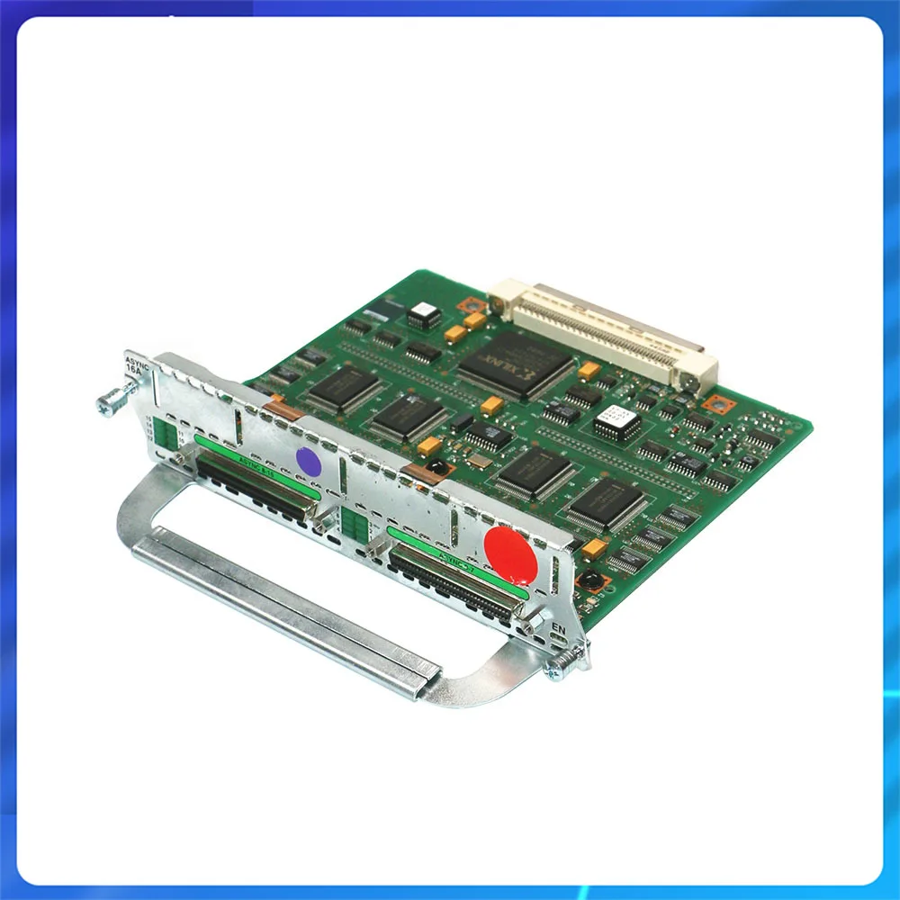 Original for CISCO ASYNC 2610 2611 2620 2621 2600XM ASYNC Console Network Module 16 Port Asynchronous Module Board NM-16A