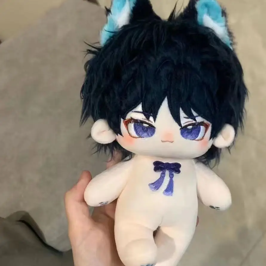 

Genshin Impact Scaramouche Wanderer 20cm Plush Doll Dress up Toy Plushie