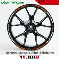 for kawasaki versys 1000 versys 600 versys 17 inch wheel hub sticker decal z900 logo custom color white silver red green