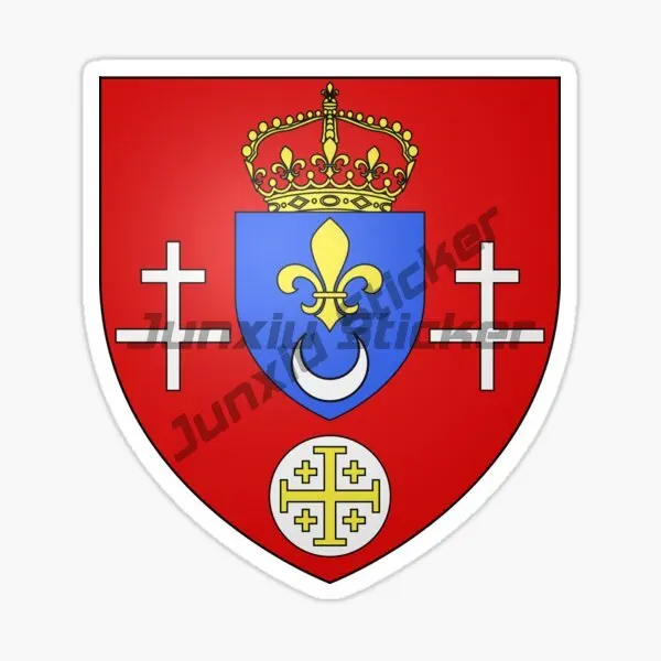 Герб Франции наклейка красивый Mayotte Vaucluse городской значок щит окклюзия царапины