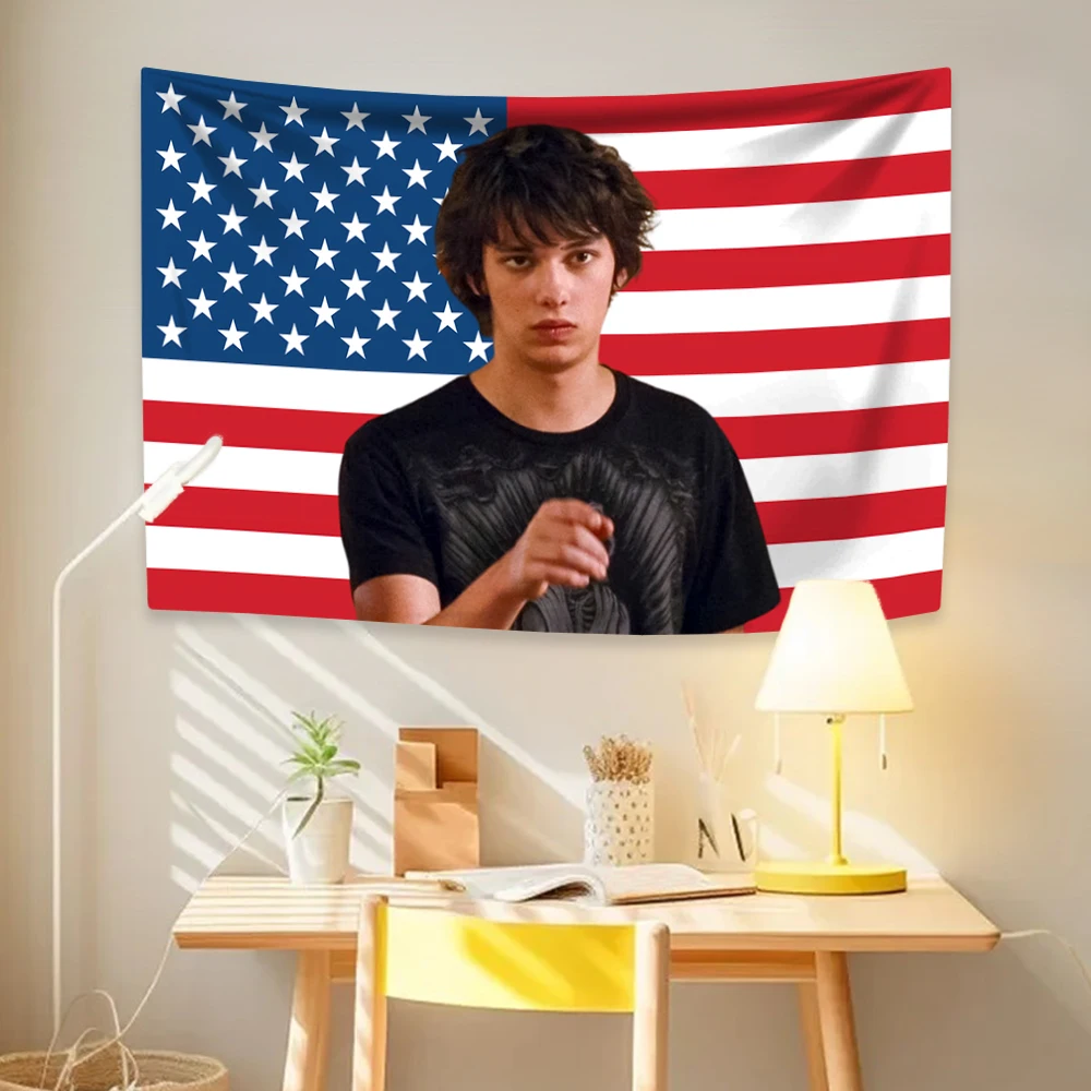 Rorodrick Heffleys американский флаг гобелен хиппи домашний декор эстетика настенный фон