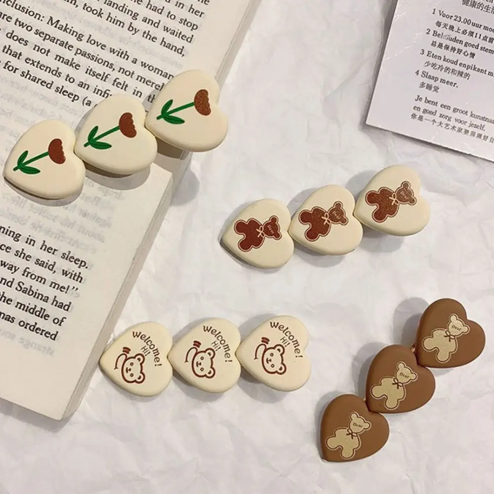 

Headdress Flower Hair Accessories Head Wear Side Hair Clips Duckbill Clip Korean Style Hair Clip Women Barrettes