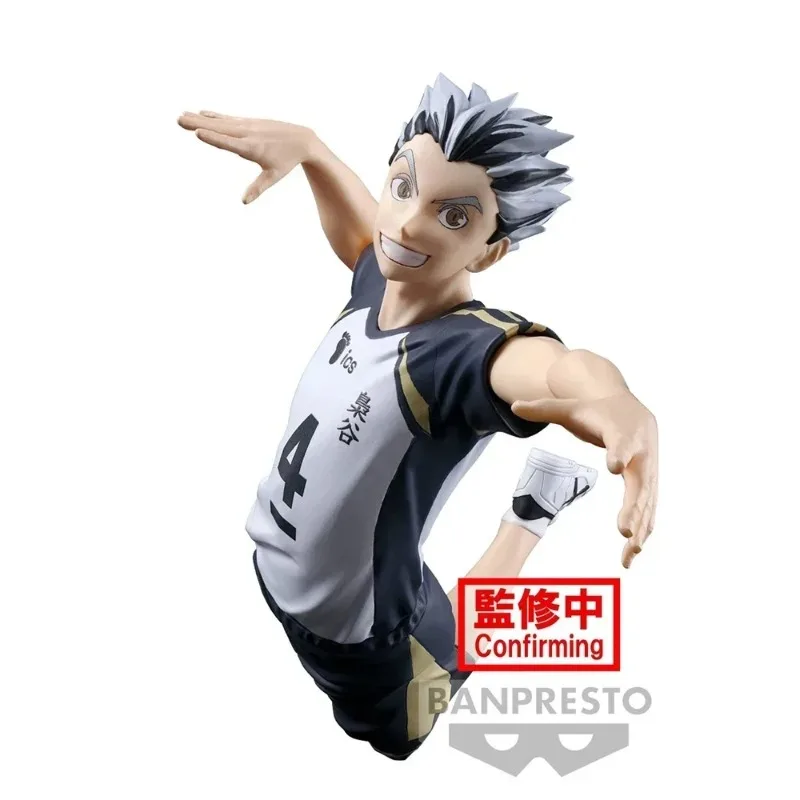 Фото В наличии оригинальная фигурка Bandai Haikyuu!! Фигурка аниме-персонажа Котаро Бокуто Акаши Кейджи, модель, игрушка, украшение, подарок №5