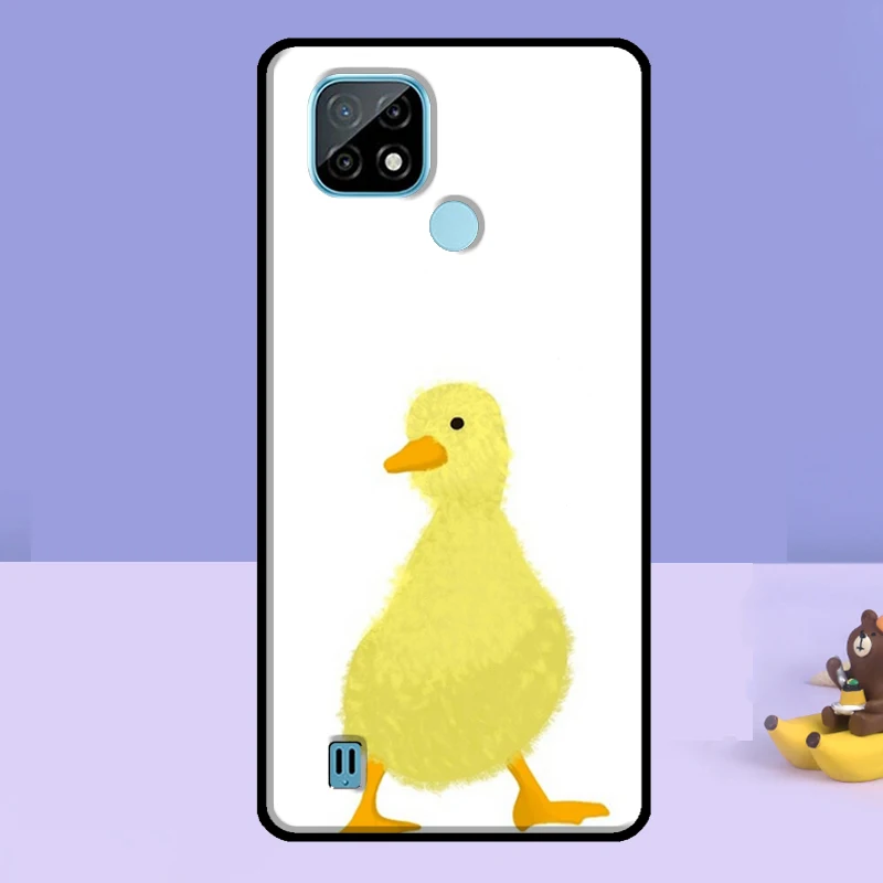Милые желтые цыплята утка для OPPO Realme 8i 7 8 Pro C21 C3 GT Neo 2 Master чехол OnePlus 9R 8T 9 Nord |
