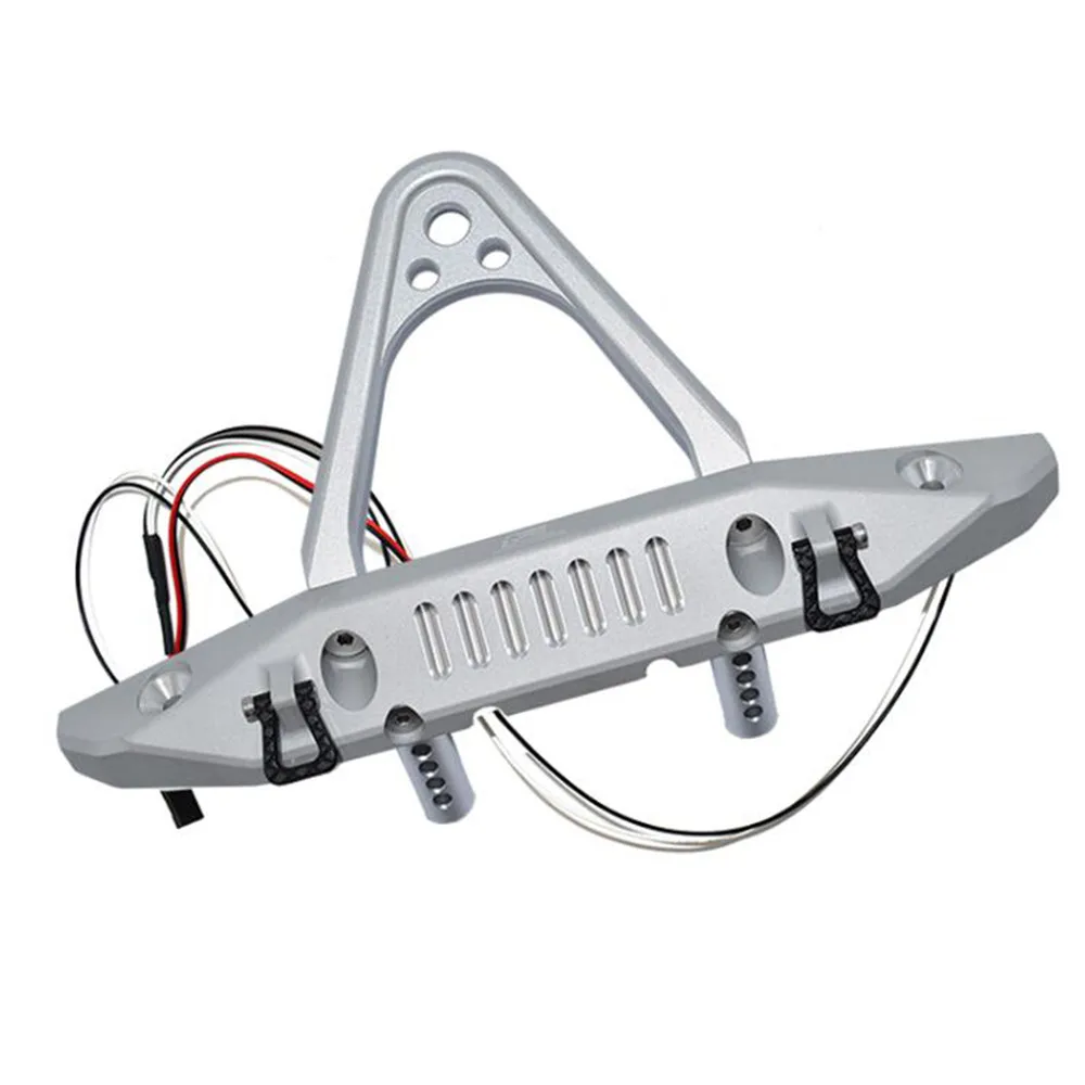 Stable Aluminum Front Bumper U Type Hook for 1/6 SCX6 JEEP JLU enlarge