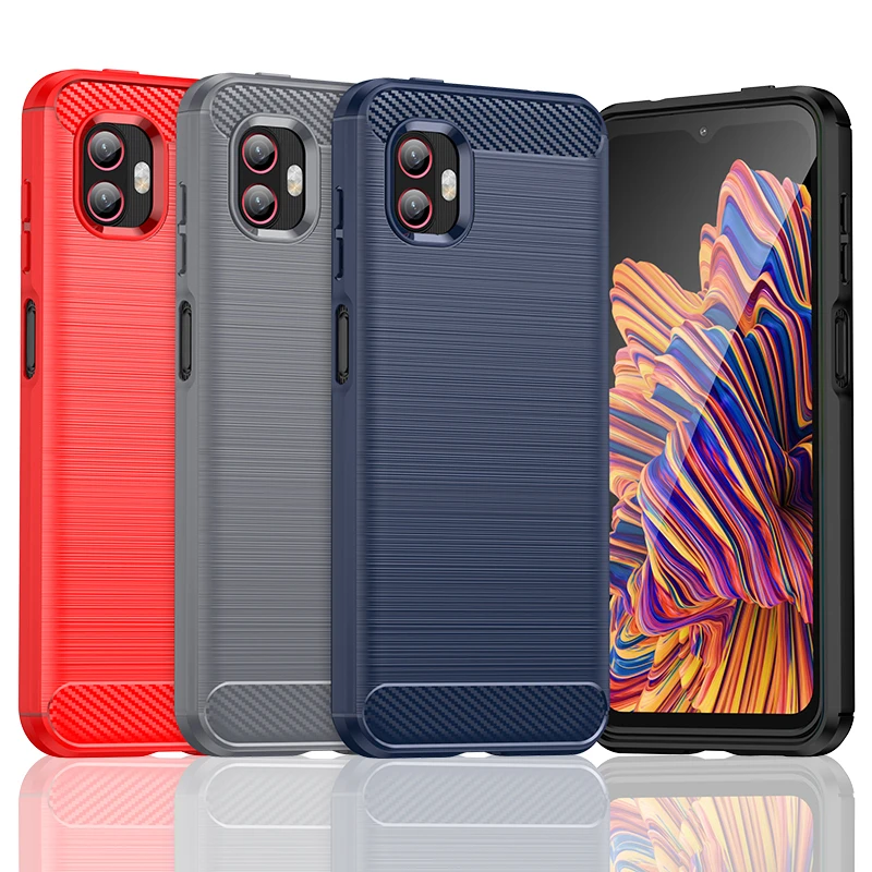 

Чехол с полным покрытием для Samsung Galaxy X Cover 6 Pro, чехол для Samsung Galaxy X Cover 6 Pro, чехол из углеродного волокна для Samsung X Cover 6 Pro, чехол