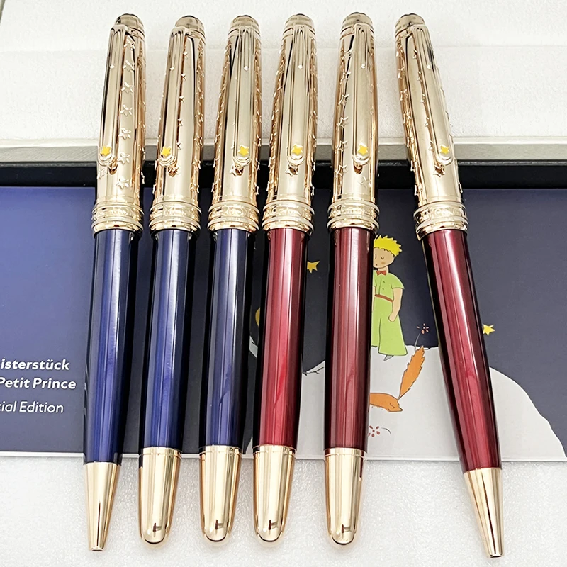 

YAMALANG Le Petit Prince 163 Star Fountain Rollerball Ballpoint Pen Stationery Writing Smooth With Serial Number