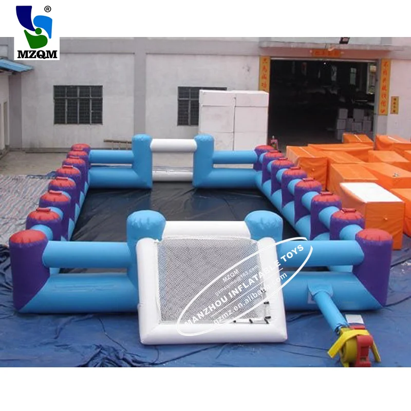 

Portable Inflatable Kids Soccer Court Football Field Inflatable Football Pitch