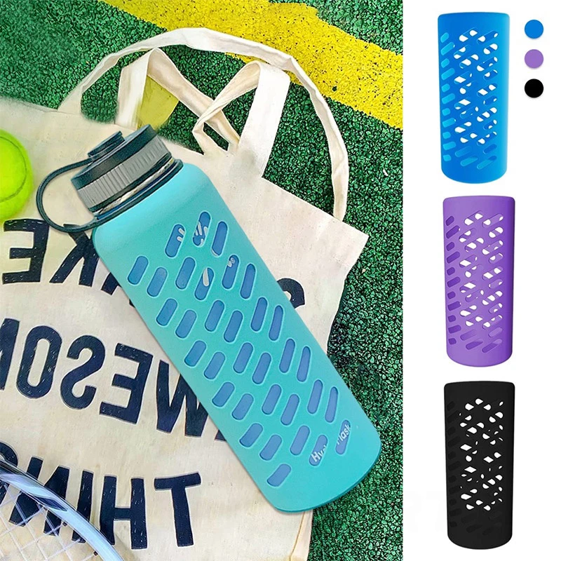 

Water Bottle Anti-scald Sleeve Space Pot Space Mug Thermal Mug Silicone Cover Slip-proof Wide Mouth Boot Silicone Boots Cover