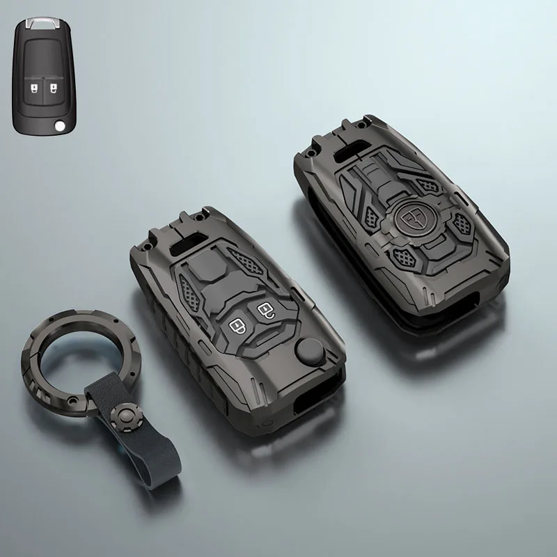 Новый сплавный чехол для автомобильного ключа, брелок для Buick для Chevrolet Cruze Aveo Trax Opel Astra Corsa Meriva Zafira Antara J, брелок для ключей