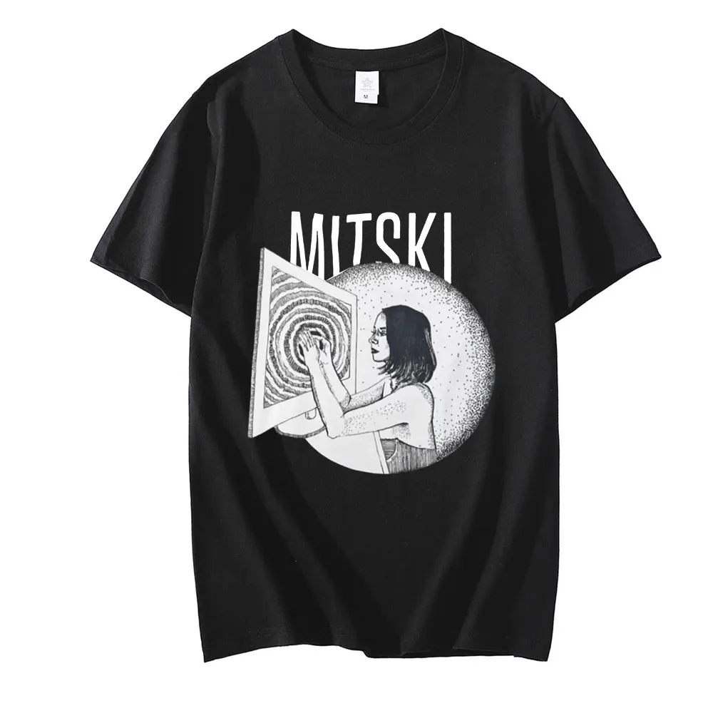 

Mitski Be The Cowboy Singer Poster Music Album Print T Shirt Pure Cotton Creative Trending Vintage Cool T-shirts for Unisex Tops