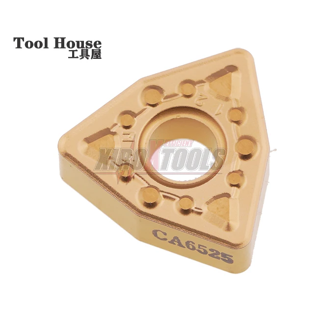 

CNC lathe blade WNMG080412MS CA6525 stainless steel tool tip R1.2