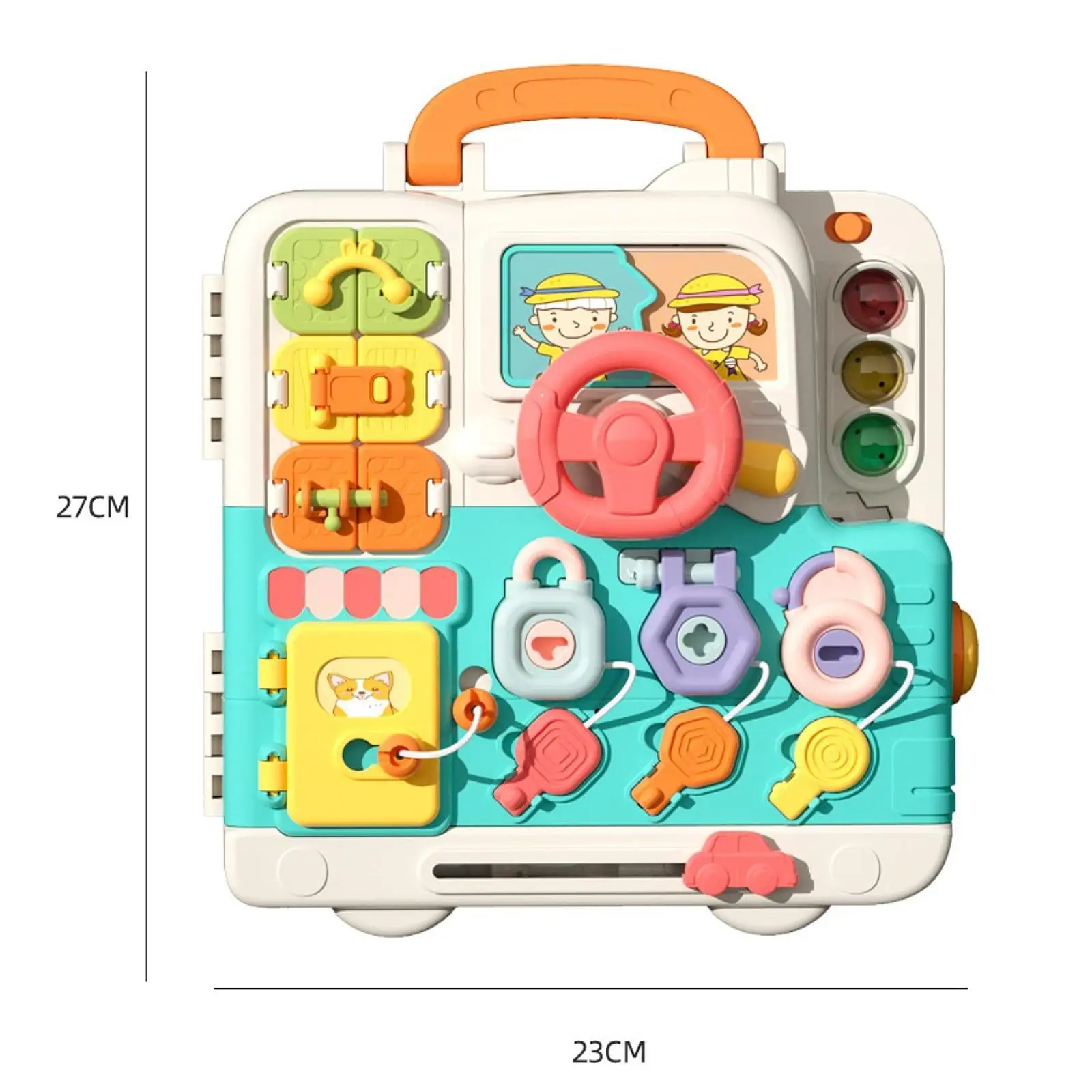 Доска для переключателя Монтессори со светодиодным переключателем света