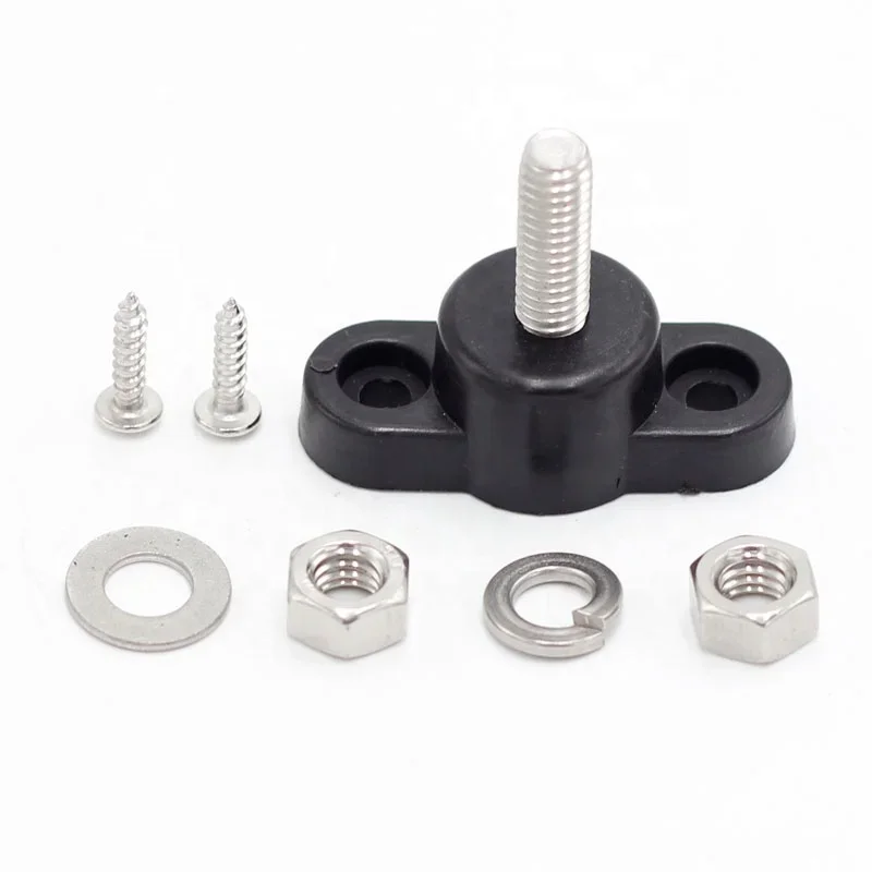 BB1-1A-RB 1Way 250A 48VDC 47x43x38MM M10 Клеммные шпильки Линия Электрическая шина Блок