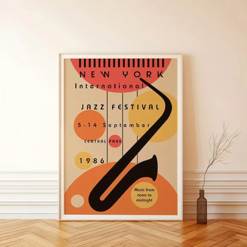 Винтажный Новый Орлеан/Берлин Джаз Фестиваль граммофон музыка искусство на