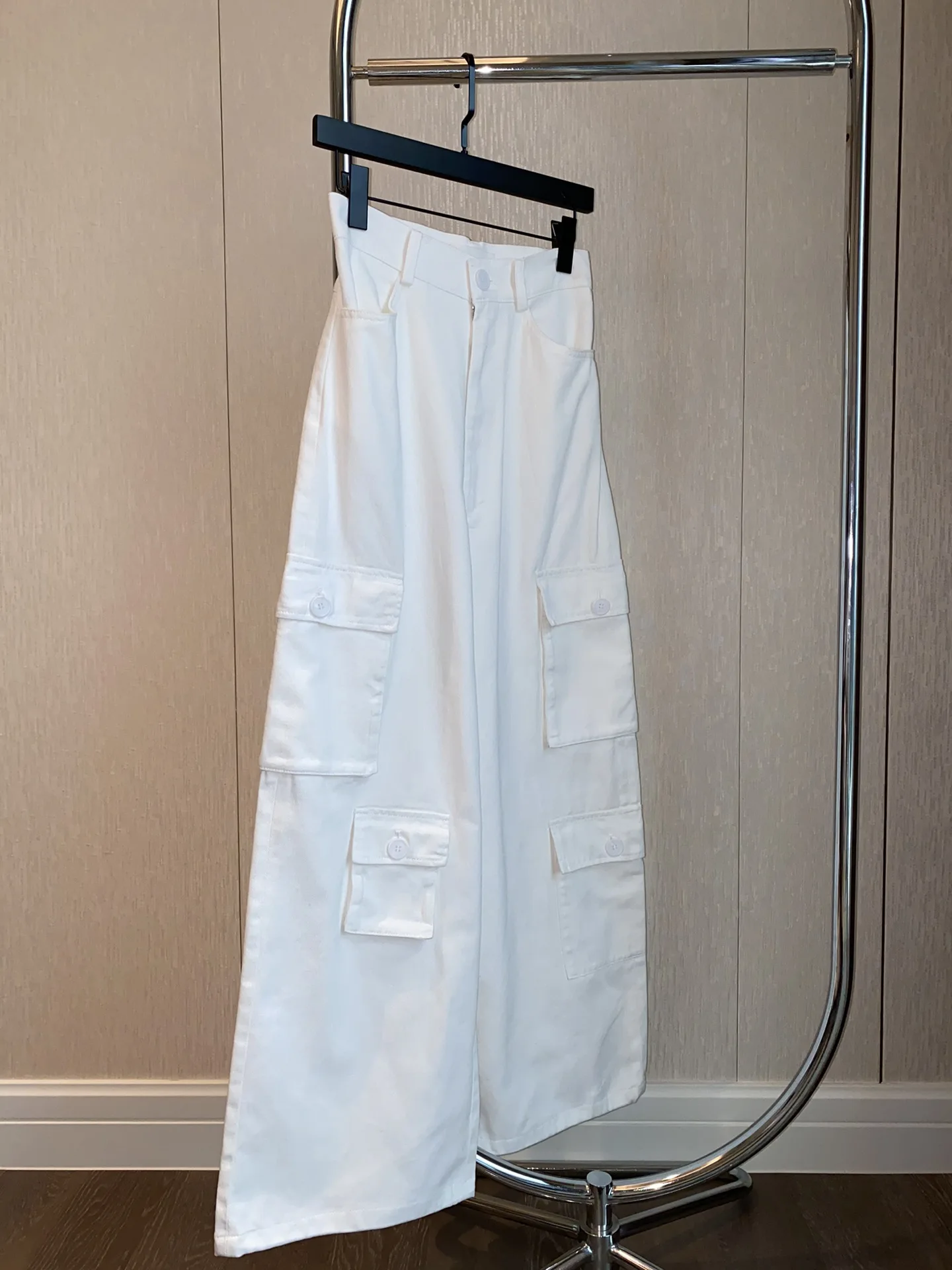 Spring and summer new overalls large wide leg mopping version soft and comfortable but super thin and stylish