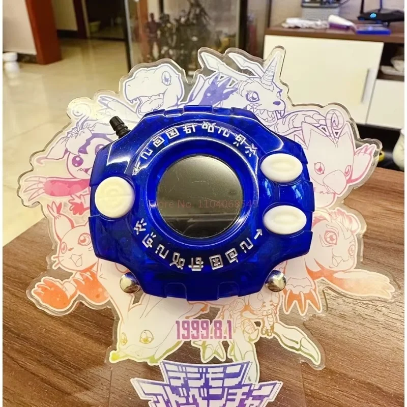 Фото Горячая Digimon 25th Anniversary, цветной экран, радиоволна, тираннозавр, машина, аксессуары, коллекция игрушек, праздничные подарки №2