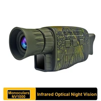 nv1000 night vision device infrared optical night vision monocular device 9 languages 5x digital zoom photo video playback