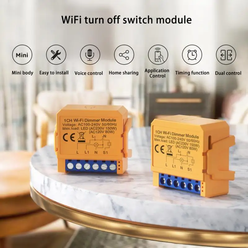Умный диммер Tuya Wi-Fi ZigBee