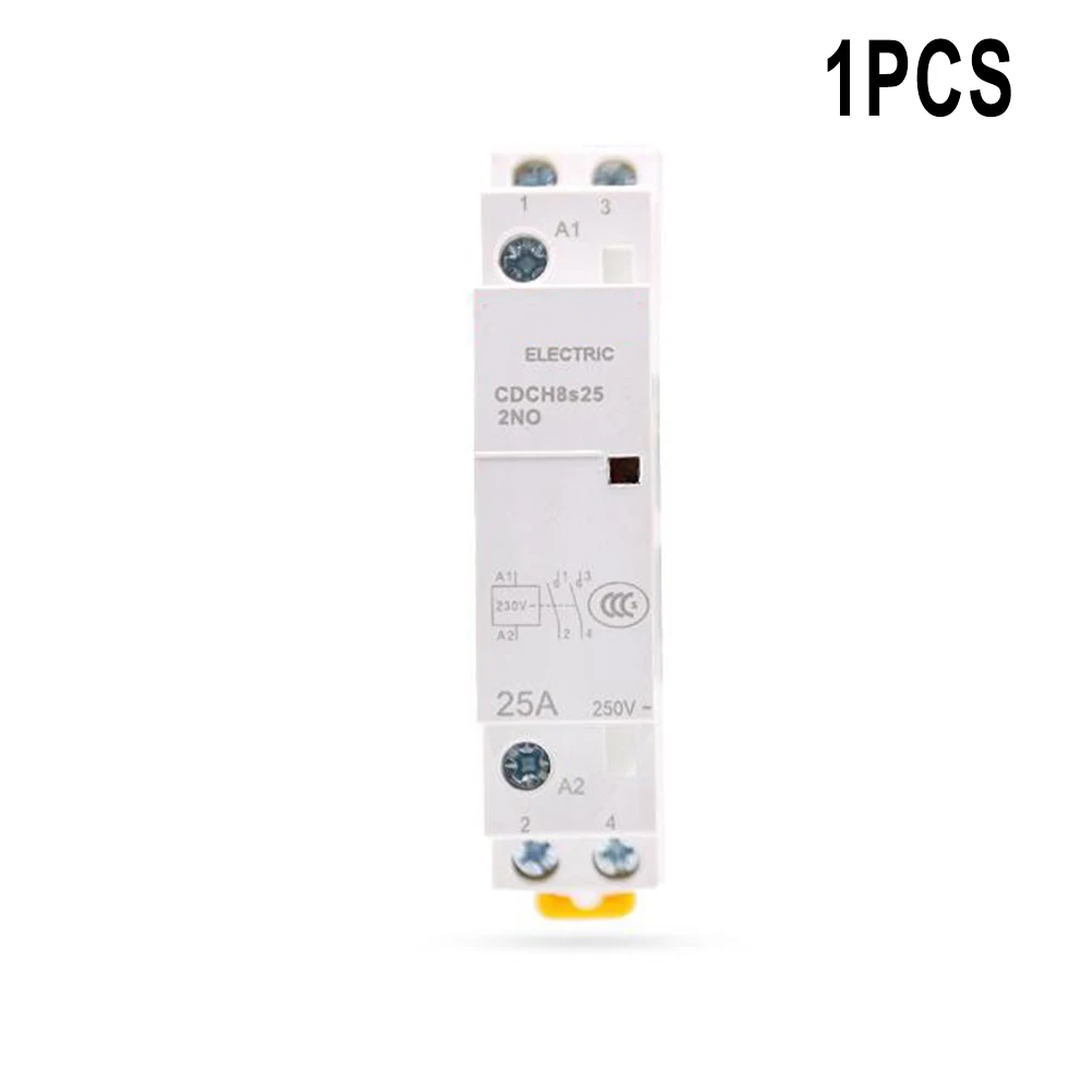 

Testing Equipment AC Contactor Air Type Relay 1PC 2 Poles/4 Poles 25A Rated Current 2NO/2NC/1NO+1NC/4NO/2NO+2NC