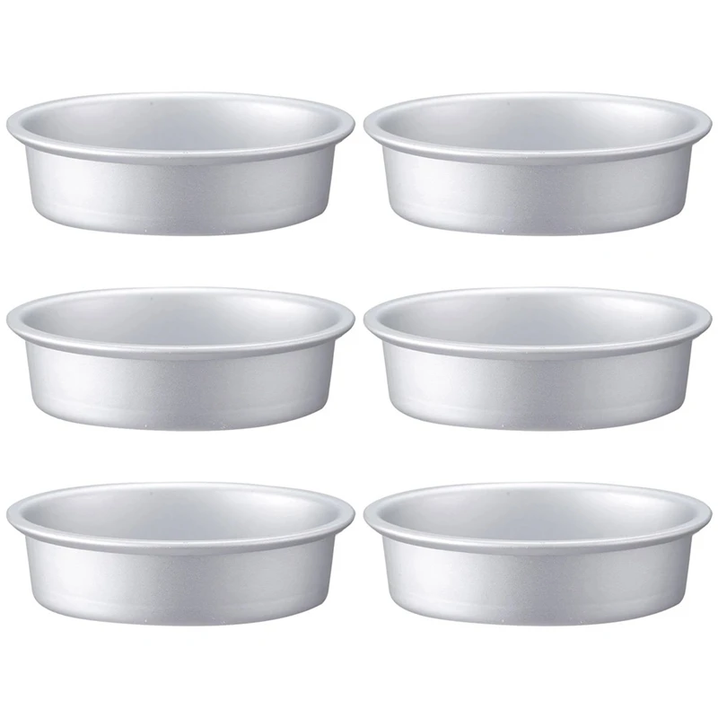 6 шт. антипригарные формы для выпечки из алюминиевого сплава |