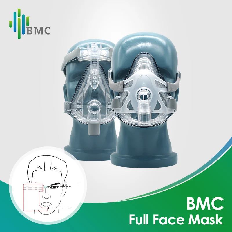 CPAP F1B F1A Полнолицевая маска Авто сипап APAP BiPAP универсальная Полнолицевая маска против храпа апноэ сна повязка OSAHS OSA назальная маска