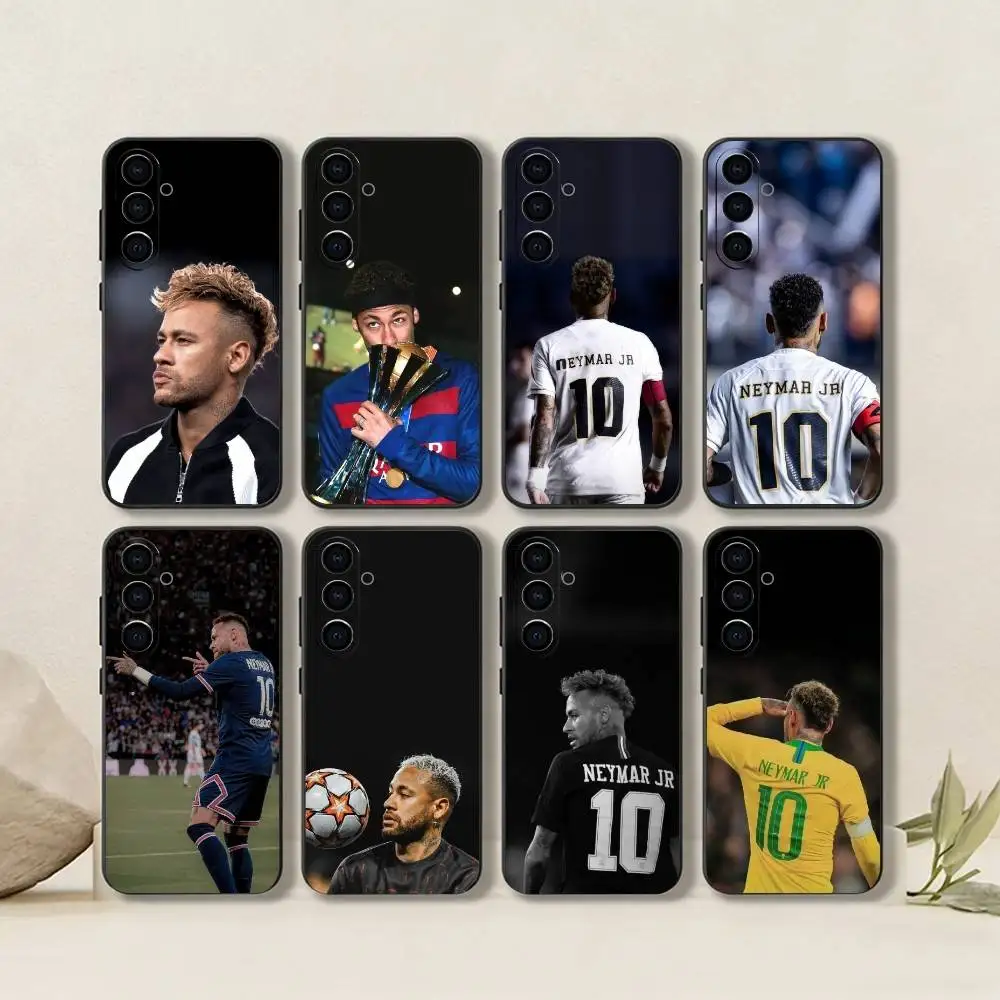 Фото Чехол для телефона N-Neymar-Brazil-Football-Sport, черный, силиконовый, мягкий, для Samsung Galaxy A73, A72, A71, A70, A53, A52, A51 №1
