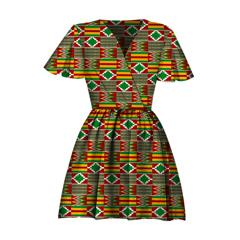 

2022 модное платье с геометрическим принтом из Анкары Kente, Африканское Повседневное платье 3XL, 4XL, 5XL, платья больших размеров, женское элегантное вечернее платье